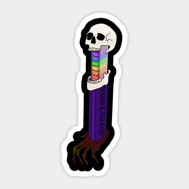 Pride Inside Sticker by Goth Topic 